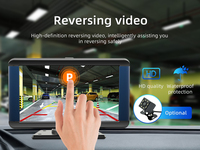 Usine En Gros Portable MP5 Radio Android Auto Voiture Musique Vidéo Lecteur IPS Écran Tactile Installation Facile Dash Caméra MP3 FLAC