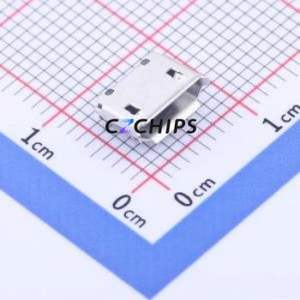 MC-103C-J59 USB Connector SMD Connector ( Connector Type: Micro-B )( Gender: Female )( Mounting Type: Horizontal Mount ) - Product Image 1