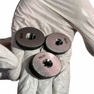 Calibri ad Anello per Filettature in GCr15 ad Alta Precisione, Misuratore di Spessore con Precisione 0.001 per Misurazioni di Ri - Product Image 1