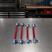 Kit de 4 barres de liaison réglables avant et arrière pour Jeep Wrangler, tube en acier personnalisé, pièces de rechange pour SUV tout-terrain
