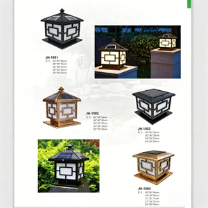 Lampe murale solaire extérieure LED carrée en verre trempé 12V, angle de faisceau de 20 degrés, garantie de 5 ans pour l'éclairage des clôtures de jardin - Product Image 2