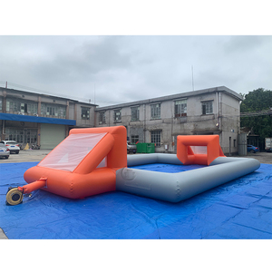 Campo de fútbol inflable de 12 metros con tubos de 75cm, campo de fútbol inflable, campo de fútbol inflable comercial personalizado - Product Image 1