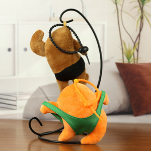 Portachiavi Trendy HECION a Forma di Persona Pazzo in Peluche, Giocattolo Creativo e Simpatico, Charm per Borse - Product Image 4