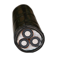 Fabrikpreis Mittelspannung 11kV 3-adrig Aluminium 50mm 95mm 120mm 150mm XLPE-isolierte Erdkabel für Stromnetze