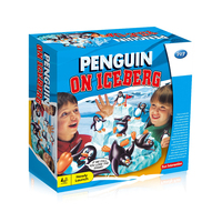 Jeu de table éducatif en plastique Focus Logical pour l'interaction parent-enfant, jeu d'équilibre iceberg pingouin, jouets de bureau éducatifs