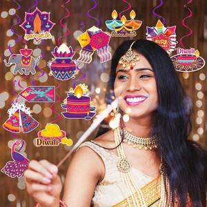 Juego de Artículos de Decoración <span class=keywords><strong>para</strong></span> Fiestas en Interiores y Exteriores, Nuevo y en Oferta, <span class=keywords><strong>para</strong></span> el Festival Diwali - Product Image 3