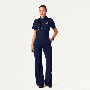 Divise Ospedaliere Personalizzate con LOGO per Medici e Infermieri, Set con Pantaloni Dritti per Personale Ospedaliero - Product Image 1