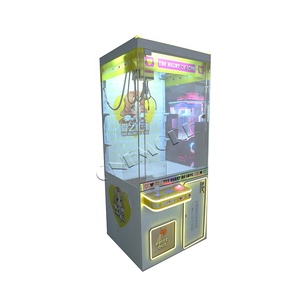Machine à griffes d'animaux à pièces en gros-Jeu de prix d'arcade avec lumière LED pour enfants et adultes - Product Image 5