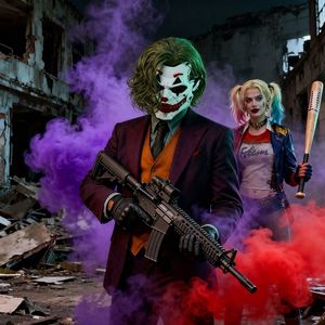 Masque de <span class=keywords><strong>costume</strong></span> de <span class=keywords><strong>clown</strong></span> cyberpunk de Noël unisexe en polyester - Product Image 4