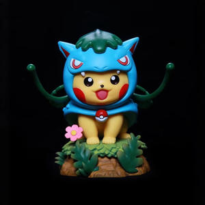 Set de Figuras de Pikachu de Pokémon, Varios Disfraces de Pokémon, Estatuas Coleccionables con Bases Temáticas para Coleccionistas - Product Image 5