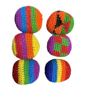 Novacross OEM, Hacky Sack Personalizado con Logotipo, Pelota de Juguete Deportiva Tejida con Partículas de Plástico, Unisex, Venta al Por Mayor - Product Image 2