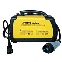 Chargeur de batterie intelligent pour véhicule électrique DK4830H 48V 30A avec prise Y60
