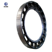 CNC עיבוד של גדול יצוק פלדה רוטרי ציוד גדול spur gear טבעת הילוך