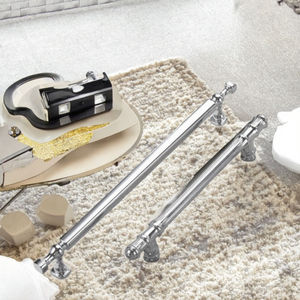 Poignées de <span class=keywords><strong>meuble</strong></span> modernes réglables en alliage de zinc chromé Oukali pour tiroirs de cuisine, chambre et salle de bain - Product Image 1