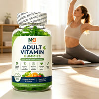 Groothandel China Fabriek OEM Private Label Suiker Vrij Veganistische Volwassen Vitamine Gummies Dagelijkse Voeding