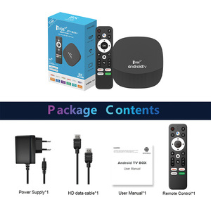 ZongX TV98 ATV MAX+ Android Box 14.0 <span class=keywords><strong>Reproductor</strong></span> Multimedia para el Hogar Inteligente con Video 8K, WiFi 5G y BT5.0 - Product Image 1