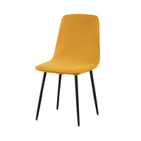Housses de chaise extensibles en polyester Spandex de couleur unie pour église mariage restaurant salon événement jeu housse de chaise