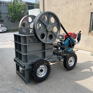 Hot Bán Nhỏ Nhỏ Động Cơ Diesel Máy Nghiền Hàm Di Động Rock Máy Nghiền Đá Máy Cho Đá Bê Tông Vàng Khai Thác Mỏ Nghiền - Product Image 6