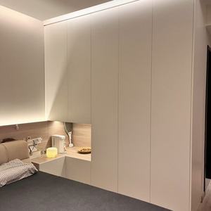 Set di Cabine <span class=keywords><strong>Armadio</strong></span> di Lusso in Stile Moderno Americano con Luci LED <span class=keywords><strong>e</strong></span> Vetri per Arredamento Camera da Letto - Product Image 2