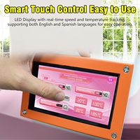 Four intelligent A3 DTF avec agitateur de poudre automatique et sécheur TPU à commande tactile pour l'impression par transfert sur T-shirt