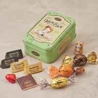Boîte en fer blanc carrée en gros, boîte à gâteau en métal, pot hermétique vide pour chocolat, biscuits et emballages