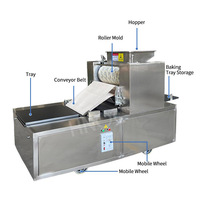 Mini machine à pâtisserie rotative pour biscuits aux flocons d'avoine, petits gâteaux Marie, biscuits aux noix, et pâtisseries aux pêches, pour usage domestique