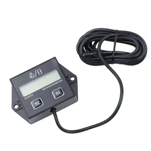 Digital anzeige Drehzahl messer Motor Tach Hour Meter Gauge Induktive Auto Hub Motor LCD-Anzeige für Auto Motorboot