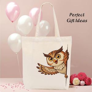 กระเป๋าผ้าแคนวาส, กระเป๋าสะพายผ้าแคนวาสสำหรับซื้อของชำ ไปเที่ยวทะเล ทำงาน และเดินทาง - Product Image 5