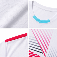 Uniforme d'équipe personnalisé pour le badminton, le volley-ball et le tennis de table, pour femmes, séchage rapide, impression par transfert thermique, protection UV, respectueux de l'environnement