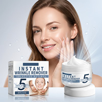 Crème Anti-Rides 2,5% Actifs Acide Hyaluronique - Raffermissante Instantanée, Anti-rides, Hydratant Léger Non Gras pour