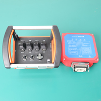 Télécommande radio sans fil universelle 24V avec 4 joysticks, haute et basse vitesse et accélérateur pour engins de construction