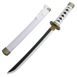 Vente Flash Prix Usine Mini <span class=keywords><strong>Katana</strong></span> en Plastique ABS <span class=keywords><strong>de</strong></span> 42 cm, Épée <span class=keywords><strong>de</strong></span> Jouet Anime <span class=keywords><strong>Zoro</strong></span> pour Cosplay, 0,15 kg - Product Image 6
