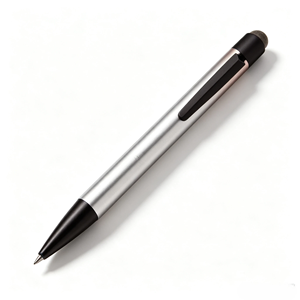 click touch stylus ballpoint <b>pen</b> conductive carbon body replaceable SXR8007 <b>refills</b> business office single black ink writing - Product Image 2