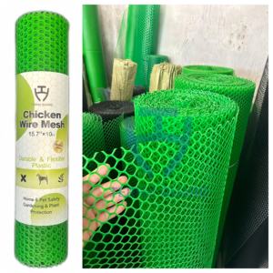 15,7 inch x 31 ft 4-25mm dia. UV-bestendig plastic gaas - Veelzijdige tuinafscheiding & kippenren met plantenondersteuning - Product Image 6