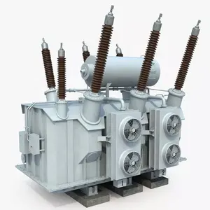 SFSZ11 Series 110KV 6300-63000KVA 3 Phase 3 Winding Oil Type On Load Voltage Regulating Power Transformer
