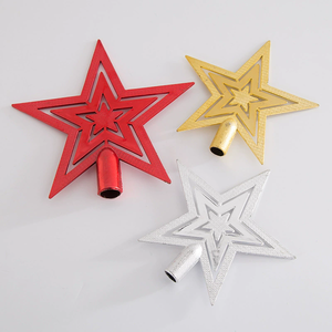 HU-276 <span class=keywords><strong>stella</strong></span> Topper <span class=keywords><strong>albero</strong></span> <span class=keywords><strong>di</strong></span> <span class=keywords><strong>natale</strong></span> a buon mercato <span class=keywords><strong>per</strong></span> decorazioni natalizie decorazioni stagionali natalizie - Product Image 1