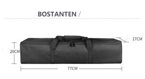 Fourniture d'usine Kit d'éclairage de photographie LED sac de rangement à fermeture éclair comprenant un support de lumière support de trépied Flash souple SoftBOX <span class=keywords><strong>plastique</strong></span> - Product Image 3