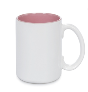 <span class=keywords><strong>15oz</strong></span> 승화 세라믹 찻잔 안 색깔 백색 손잡이 커피잔 주문 인쇄 찻잔 - Product Image 5