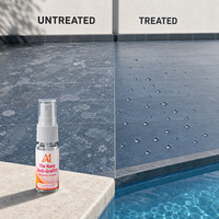 Essence anti-graffiti pour carrelage, qualité industrielle A1, formule modifiée invisible à base de nano-micro-silice céramique, liquide transparent