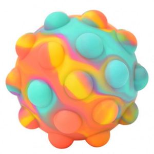 Nuevo Juguete Antiestrés de Silicona/PVC/PU con Forma de Arcoíris 3D, Pelota de Presión, Burbuja, Juguete Sensorial para Niños, Rompecabezas - Product Image 1