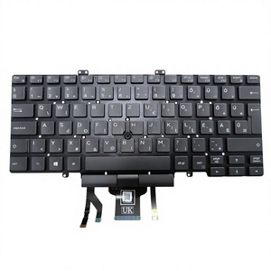 Nouveau clavier rétroéclairé pour ordinateur portable <span class=keywords><strong>Dell</strong></span> <span class=keywords><strong>Latitude</strong></span> 3400 <span class=keywords><strong>5400</strong></span> 5401 5410 5411 7400 7410 GR, pièces d'ordinateur, noir - Product Image 1