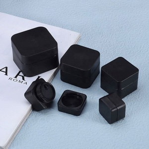 Best Price Double Scrub Square Cream Bottle 5g to 50g PP <b>Plastic</b> Cosmetic Packaging Quality <b>Plastic</b> <b>Jars</b> - Product Image 2