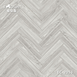 Planches <span class=keywords><strong>de</strong></span> <span class=keywords><strong>vinyle</strong></span> en PVC à pose rapide, imitation chêne clair, style chevron <span class=keywords><strong>collé</strong></span>, carreaux <span class=keywords><strong>de</strong></span> <span class=keywords><strong>vinyle</strong></span> en PVC plastique, sol à dos sec - Product Image 6