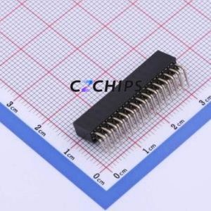 PM200-2-15-W-4.3 Pin Socket Bent Lead Through Hole,P=2mm Connector ( Jack Structure: 2x15P )( Pitch: 2mm )( Row Spacing: 2mm ) - Product Image 2