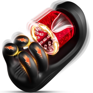 Personnalisation 360 °   Vibrateur masculin Licking Glans, pompe à pénis rotative et à serrage, stimulateur de pénis, masturbateur masculin, jouet de sexe oral, jouet sexuel pour adultes - Product Image 1