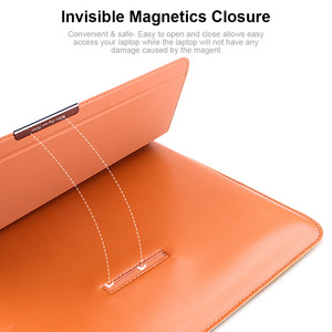 <span class=keywords><strong>Computer</strong></span> Beschermende Lederen Hoes Pu Lederen Stand Cover En Muismat Multifunctionele Laptoptassen Voor Computers - Product Image 3