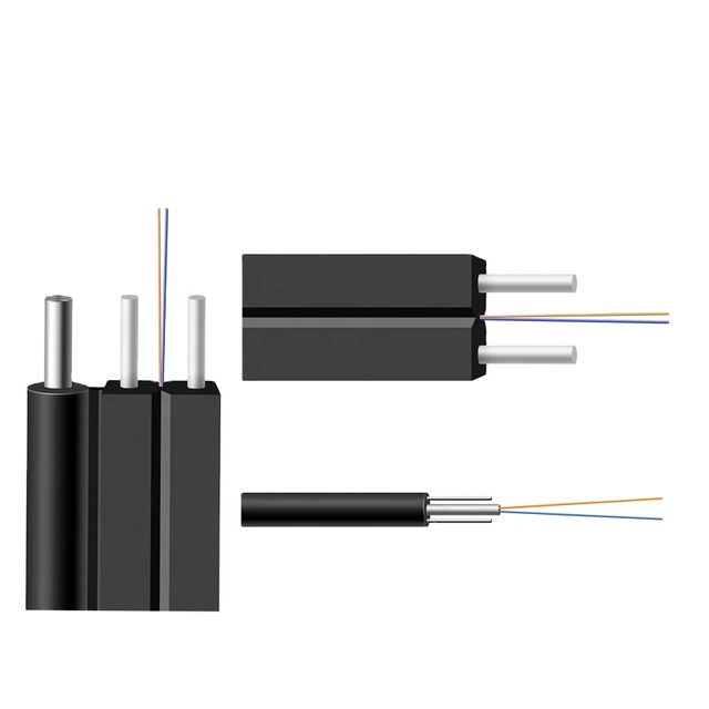 FTTH Pre Terminated Waterproof Mini SC Fiber Optic Drop Cable Patch Cord