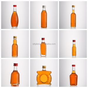 Ingrosso su ordinazione 50 ml Mini bottiglia di vino rotonda bomboniera 50 ml <span class=keywords><strong>liquore</strong></span> piccolo Whisky Vodka bottiglia di vetro con tappo in metallo a vite - Product Image 6