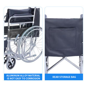 Fauteuil roulant américain avec accoudoirs rabattables Vente en gros d'usine de haute qualité - Product Image 4