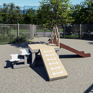 Köpek bahçesi tünel ekipmanları çevre dostu su geçirmez dayanıklı PE malzeme açık güvenlik engel kursu köpekler ve kediler - Product Image 3